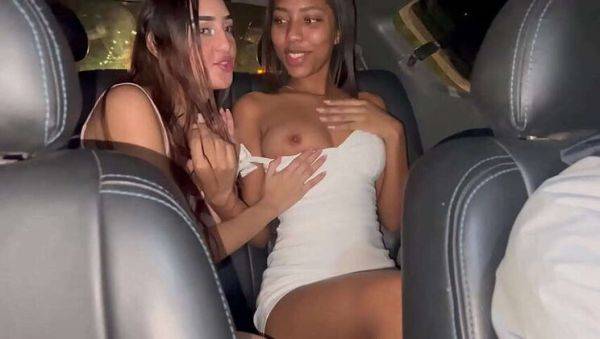 A intense car tryst with my Latin step-sister as stepfather pumps gas. - veryfreeporn.com - Colombia on freevids.org