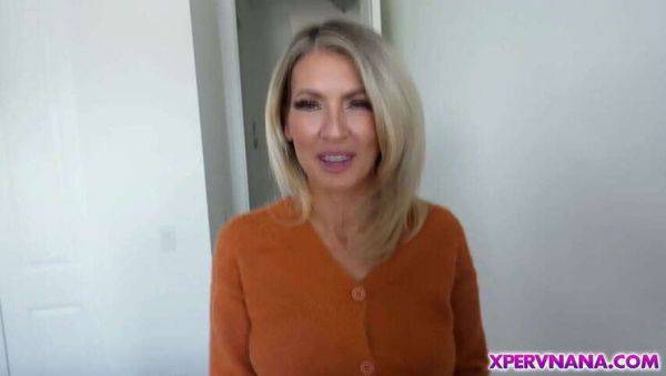 Step-Grandma Gigi Dior Can't Resist Her Stepgrandson's Charm: Blowjob Guaranteed - xxxfiles.com on freevids.org