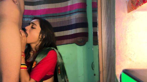 Beautiful Indian Wife Deep Throat Blowjob - drtuber.com - India on freevids.org