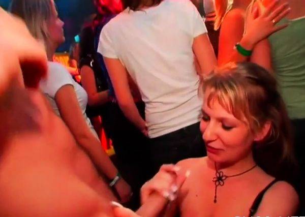 A lot of ball cream in blonds mouth - drtuber.com on freevids.org