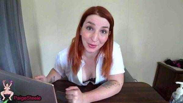 Financial Dominatrix Uncovers Your Addiction: A Redhead's Roleplay - porntry.com on freevids.org