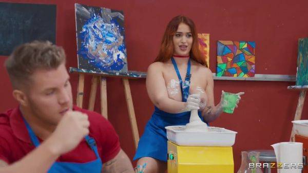 Ceramics Sluts Sneaks A Fuck With Best Boyfriend Ever In 4k - Nia Bleu - upornia.com on freevids.org