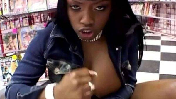 Jada Fire: Ebony Vixen Performs Explicit Acts in POV for Shop Customers - porntry.com on freevids.org