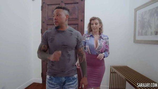 Eddie Jaye and MILF Sara Jay in Intense Interracial Encounter! - porntry.com on freevids.org