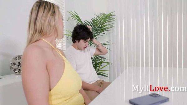 Mom to the Rescue: Hairy MILF Joslyn Jane in Tough Times - xxxfiles.com on freevids.org