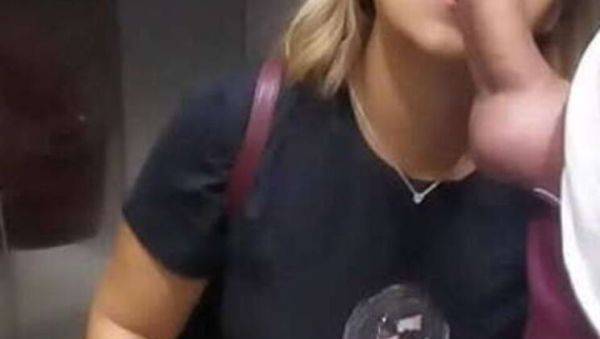 Jones1975 craves partner's cock, heads to parking lot for elevator blowjob - xxxfiles.com on freevids.org