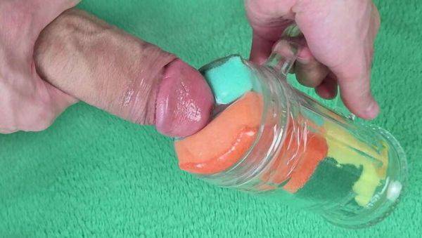 CREATE A CONvincing BEER GLASS VAGINA for Cumshot - veryfreeporn.com on freevids.org