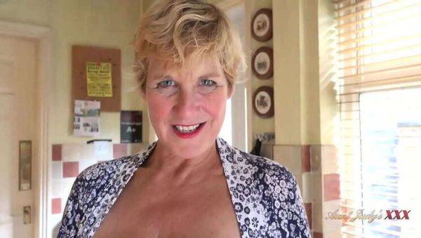 Aunt Judy's Housewife Molly Maracas: A 58-Year-Old MILF Gives You a Hand Job & Blowjob (POV) - xxxfiles.com on freevids.org