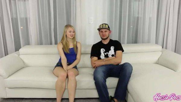 Lily Rader's First Time: Blonde Teen Takes Big Cock in Rough Debut with Brian Omally - veryfreeporn.com on freevids.org