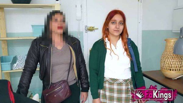 Nataly Hott's First Time: Stepdaughter's Wild Debut with Big Cock in Spain - veryfreeporn.com - Spain on freevids.org