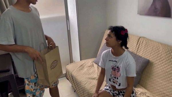 Step Sister-In-Law Rides My Big Dick After Surprise Gift - Skinny Hot Sexy & Indi Big Dick - veryfreeporn.com on freevids.org