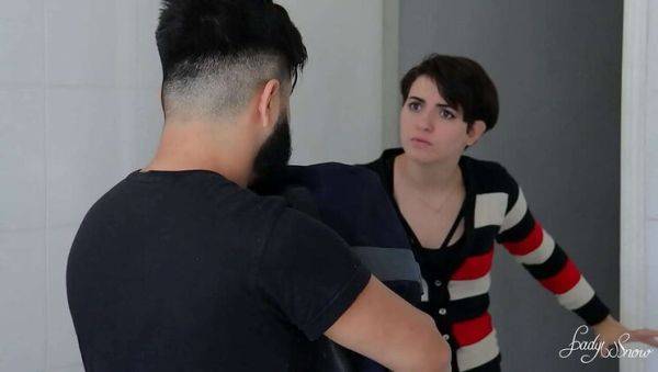 Girlfriend Kicks Me Out, So I Bang Her Stepsister - Juh Mushroom & Lady Snow Brasil - veryfreeporn.com on freevids.org