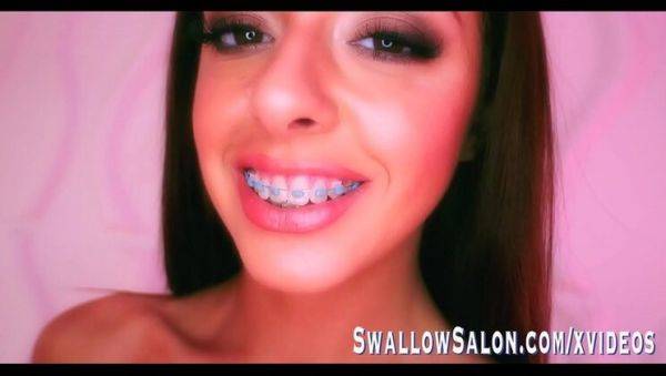 Vanna Bardot Sucks Huge Cock with Braces - Teen Deep Throat Action - xxxfiles.com on freevids.org