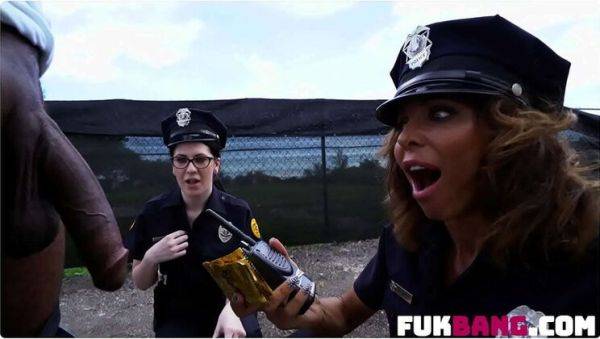 Lyla Lali & Norah Gold Break The Law with Hardcore Threesome Action - Blowjob, Facial, and Doggystyle Fun - xxxfiles.com on freevids.org