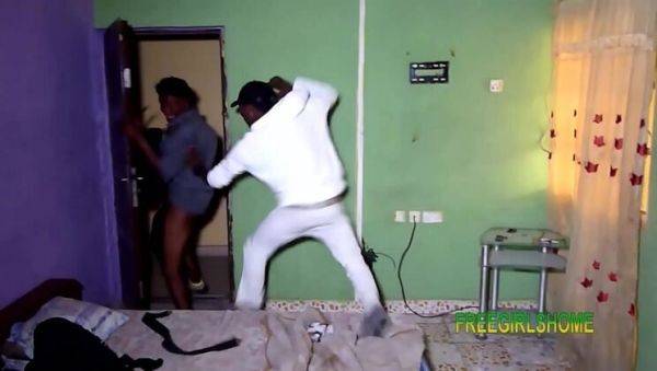 Husband Catches Wife Fucking Security Guard - Hot Black Amateur Sex - xxxfiles.com on freevids.org