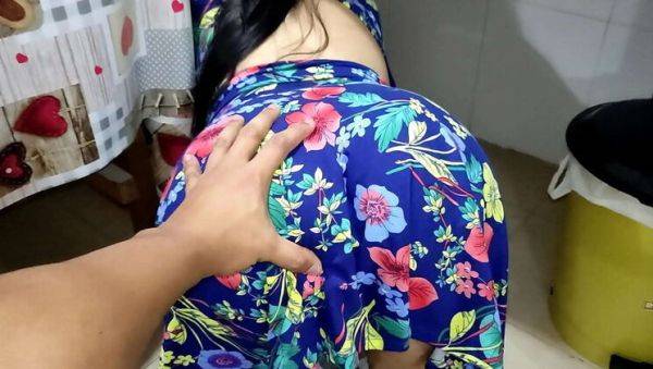 Hot Stepdad Creampies Petite Latina Stepdaughter in Kitchen While Mom's Away - xxxfiles.com on freevids.org