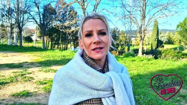 Victoria Nova, 47yo French MILF, Blonde Slut in Lingerie with Big Tits - xxxfiles.com - France on freevids.org