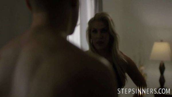 Step Son Fucks Stepmom Kayla Paige to Fix Her Broken Heart - Big Tits MILF Taboo - porntry.com on freevids.org