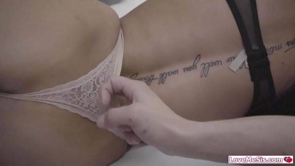 Busty Teen Stepsis Watches Me Jack Off - MJ Fresh POV - porntry.com on freevids.org