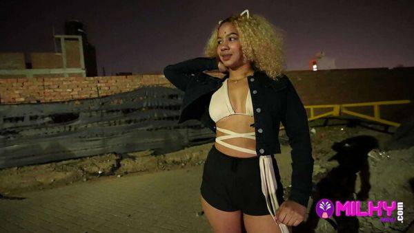 Hot Latina Delaila Gets Dominated in Public Car Sex - Big Tits Brunette Riding Hard - porntry.com on freevids.org