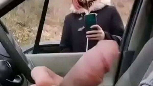 Amateur Couple Caught Flashing in Public Park - Big Dick Surprise! - porntry.com on freevids.org