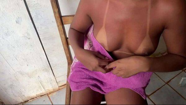 Hot Stepdaughter Alice Shows Off Her Tan Lines in Lingerie - Anal Fun with Breno - veryfreeporn.com - Brazil on freevids.org