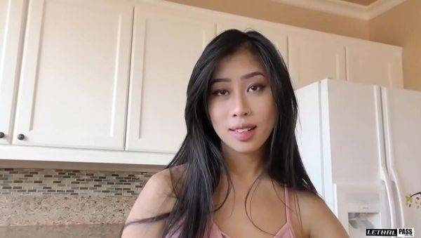 Jade Kush Horny Asian Teen Craves Creampie - Tight Pussy & Natural Breasts - xxxfiles.com - China - Japan on freevids.org