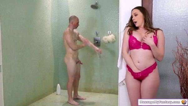 Busty MILF Chanel Preston Gives Stepson Nuru Massage and Handjob - xxxfiles.com on freevids.org