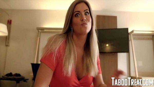 Blonde Stepmom Coco Vandi Rides Step Son While Talking About Her Past Lovers - xxxfiles.com on freevids.org