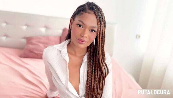 Sexy Ebony Sara Isabel Rides Torbe's Cock with Her Big Booty in Hot Doggystyle Action - xxxfiles.com on freevids.org