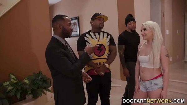 Petite Bella Jane Takes BBC Gangbang with Rough Anal and Creampie - porntry.com on freevids.org