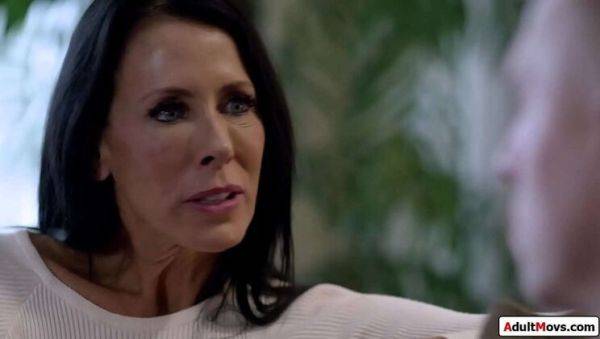 Stepmom Reagan Foxx Watches Step Son Alex Mack Jerk Off in Front of Her - veryfreeporn.com on freevids.org