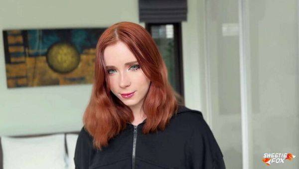 Sweetie Fox and Black Bull's Wild Outdoor Fuck - Busty Redhead Takes Big Cock in Doggystyle and Cowgirl - xxxfiles.com on freevids.org