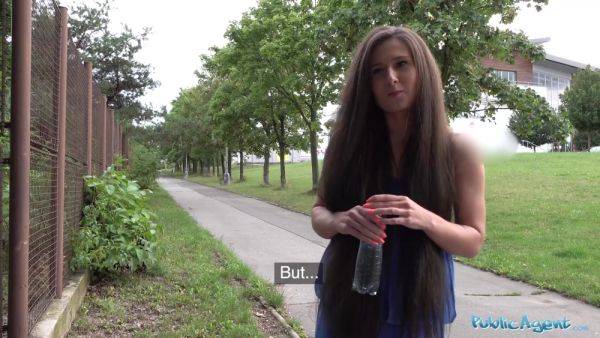 Gets Her Tiny Ass Covered In Cum - Lara Fox - videohdzog.com on freevids.org