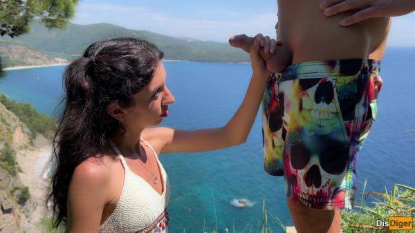 Katty West - Public Dick Flashing - Girl Helped Stranger To Cum In Mountains - upornia.com on freevids.org