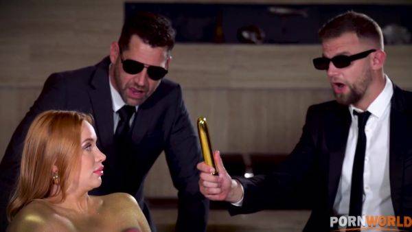 Secret Agents DP Redhead Superhero Kiara Lord After She Sucks Them Both Off GP2600 - hotmovs.com on freevids.org