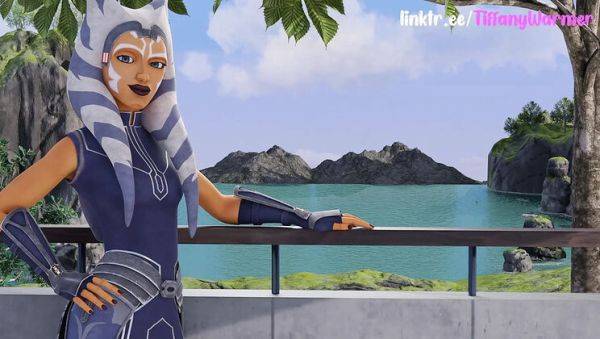 TiffanyWarmer Blowjob Cum in Mouth Face Fuck Star Wars Ahsoka 3D Parody - veryfreeporn.com - Britain - Ukraine on freevids.org