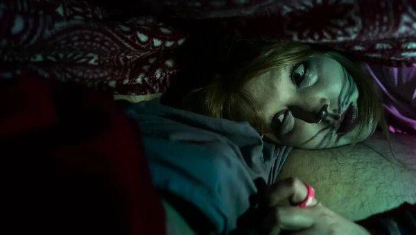 Step Daddy Catches Teen Shawna Panofka Playing Under Covers - Taboo Creampie & Massage - veryfreeporn.com - Britain on freevids.org