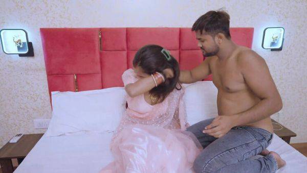 Desi Bhabhi First Night Hot Sex with Husband in Hindi 4K - porntry.com - India on freevids.org