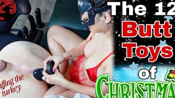 Christmas Anal Fisting & Butt Toys for Beginners - Amateur Femdom Pegging - porntry.com on freevids.org