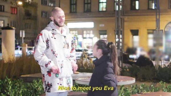 Petite Italian Eva Generosi Public Pickup For Creampie - Cum Inside Teen Pussy - porntry.com - Britain - Italy - Germany on freevids.org