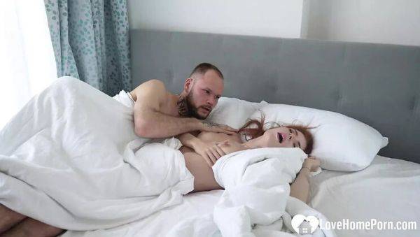 Luna Rishi Loves Deep Morning Cock in Her Pussy - Big Tits Riding Hard - xxxfiles.com - Britain on freevids.org