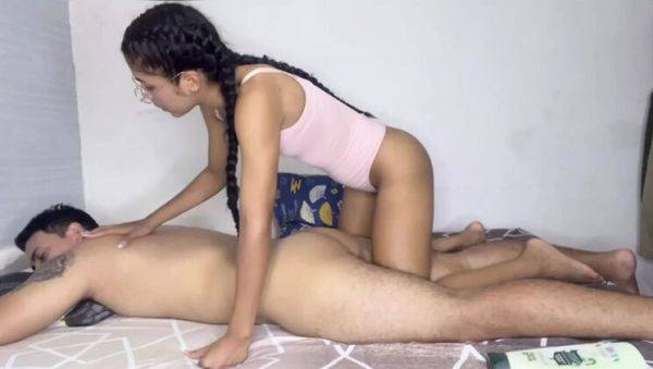 Jimenitahot114 Stepsister Anal Massage Turns Into Hardcore Fucking - xxxfiles.com - Venezuela - Spain - India - Colombia on freevids.org