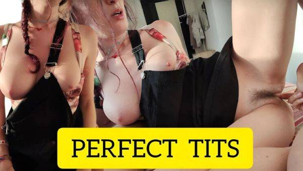 Italian amateur ElivaLove gets deep pussy licking and moans in POV climax with natural big tits - xxxfiles.com - Italy on freevids.org