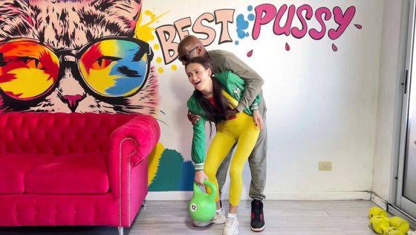 Amateur Teen Kate Rich Gets First Time Anal Creampie From Big Black Cock Coach - veryfreeporn.com - Britain - Usa on freevids.org