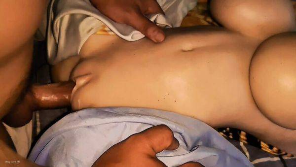 Filipina Wife Watches Husband Fuck Asian Teen - Homemade Cuckolding & Big Cock Cumshot - porntry.com on freevids.org