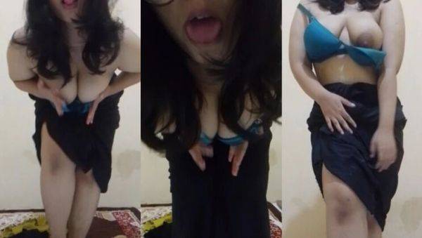 Horny Asian BBW Renata11 Masturbates with Dildo to Intense Orgasm - porntry.com - Indonesia on freevids.org