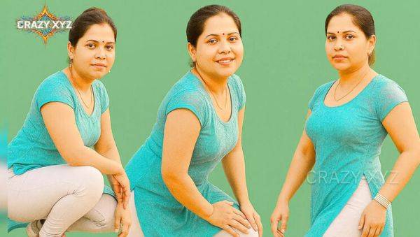 Indian Bhabhi Hard Fuck in Hindi - Skinny Desi Girl Titty Fucking & Doggy Style - porntry.com - India on freevids.org