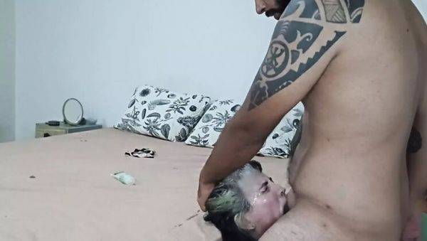 Amateur Teen LunaOlvr Hardcore Fuck with Boyfriend's Friend - Blowjob & Fingering - porntry.com - Portugal on freevids.org