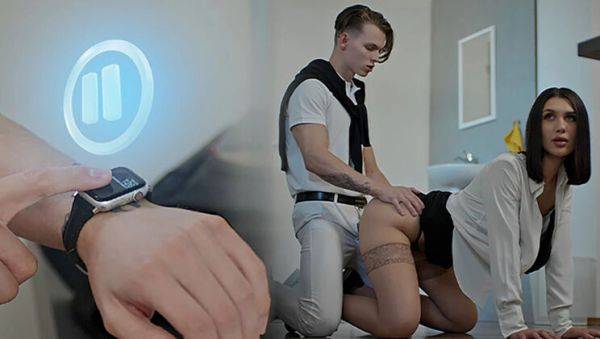 Teacher Freeze Fucked by Student - Time Stop Creampie Sex with Jadilica - veryfreeporn.com - Britain - Japan on freevids.org